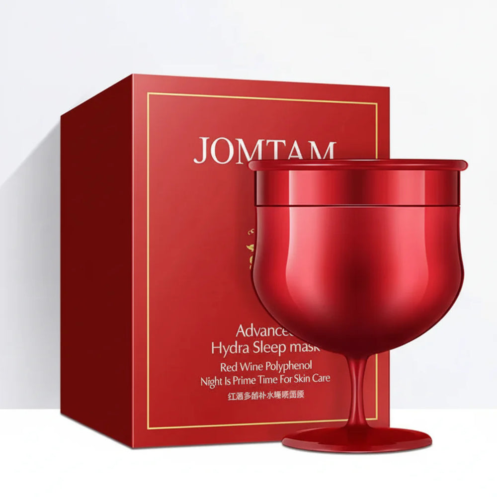 JOMTAM Moisturizing Brightening Red Wine Sleeping Gel Mask JOMTAM