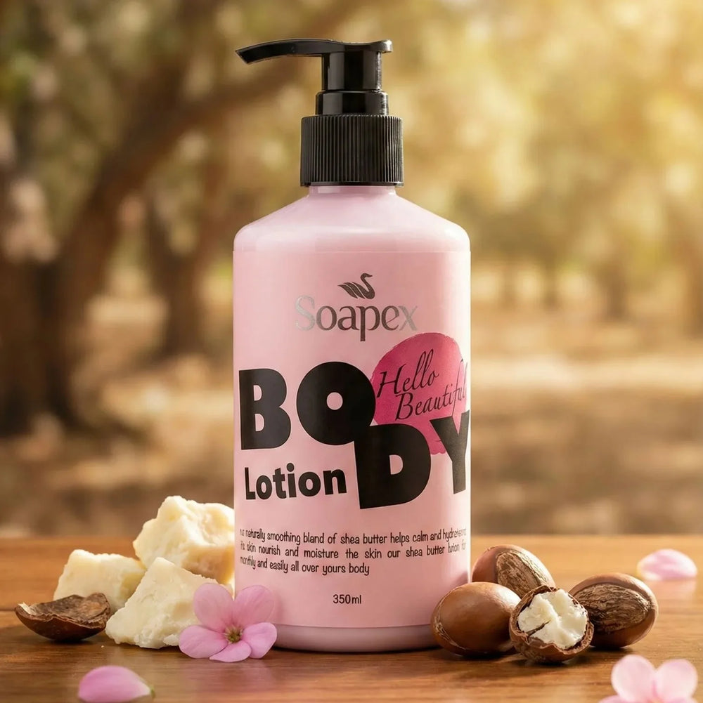 Soapex Fresh Shea Butter Body Lotion - 350ml Soapex