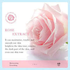 Sadoer Exfoliating Body Butter Cream Lotion Rose - 200g Sadoer