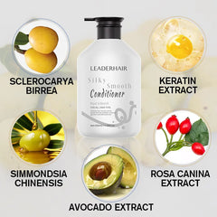 Leaderhair Organic Nourishing Conditioner Silky Smooth Hair Care LEADERHAIR