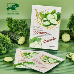 OYAX Deep Cleansing Soothing Cucumber Sheet Mask - 10 PCS Oyax