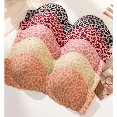 Women's Leopard print Comfortable Non-wire Bra Cosmia.pk