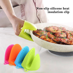 Silicone Pot Holder Pair Durable Pinch Mitts in Vibrant Color Cosmia.pk