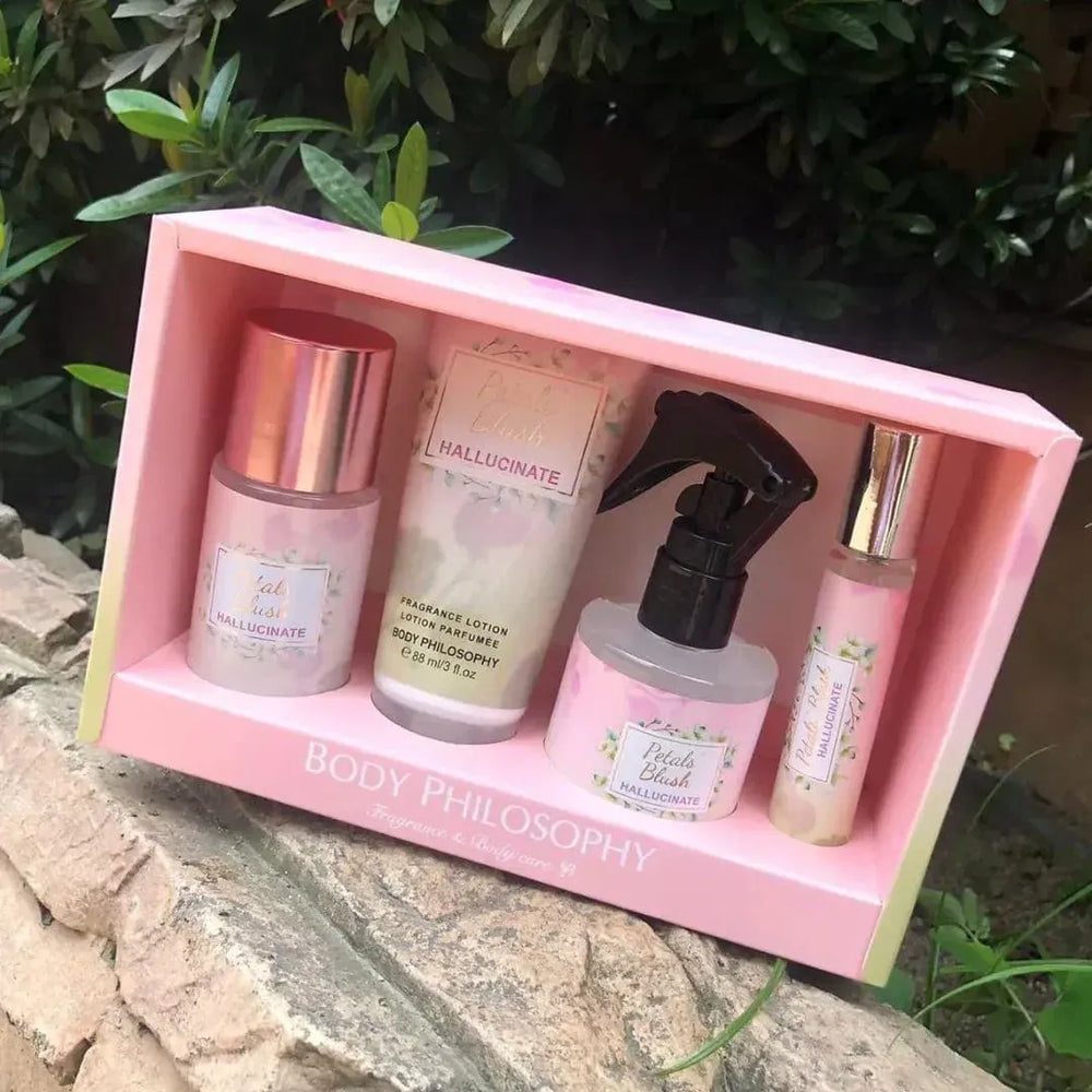 Body Philosophy Blush Petals Fragrance and Body Care Gift Set Body Philosophy