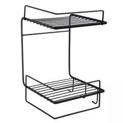 2 Layer Corner Storage Shelves Cosmia.pk