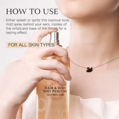 KORMESIC Long Lasting Fragrance Encounter Huayang Perfume Spray Splash Body Mist 290ml KORMESIC