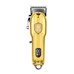 Kemei KM-802 Metal Engraving Hair Clipper with LED Display for Men Kemei