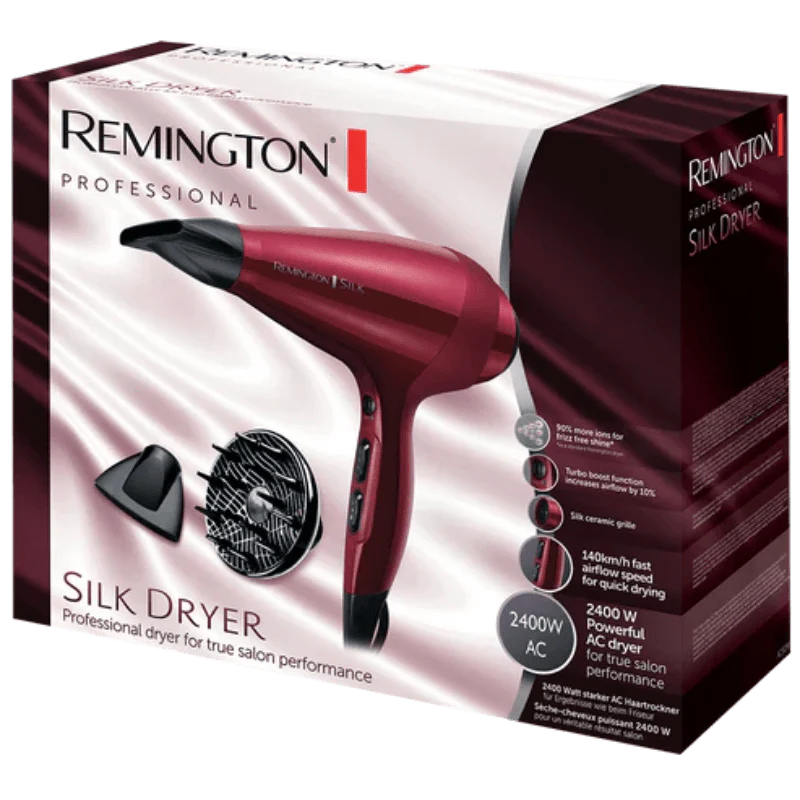 Remington D9096 Hair Dryer Silk Ceramic 2400w Remington