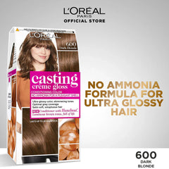 LOreal Paris Casting Crème Gloss Hair Color - 600 Dark Blonde Loreal Paris