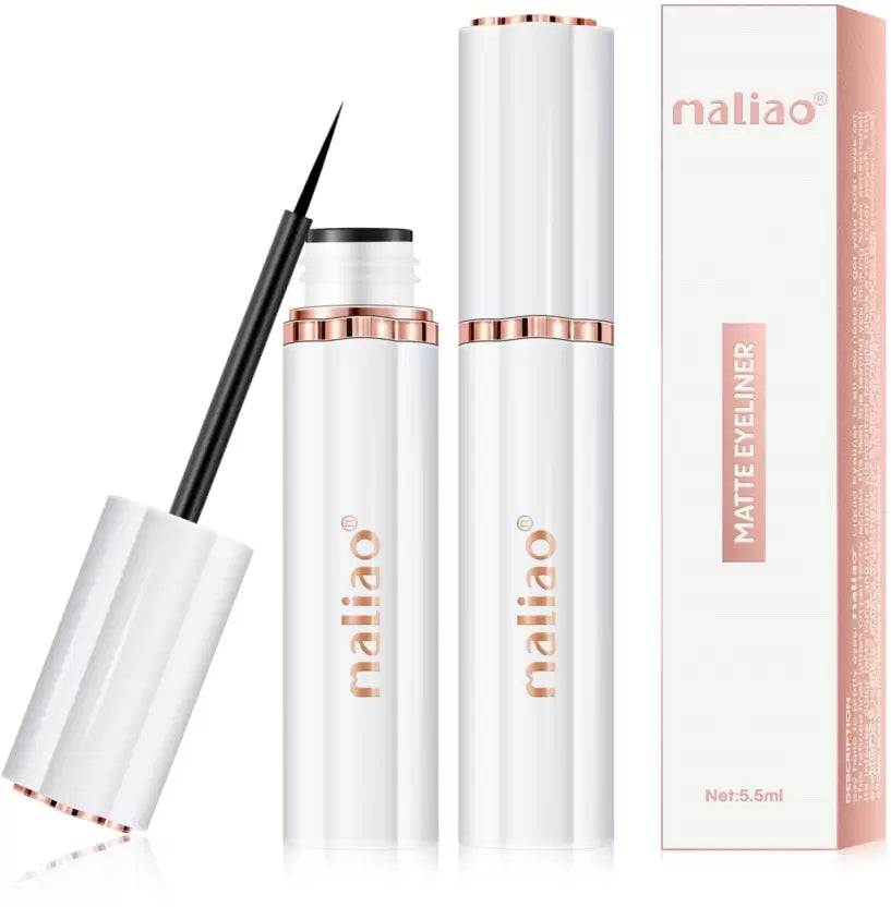 Maliao Matte Eyeliner - 24-Hour Waterproof Precision 5.5ml Maliao