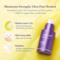 Medicube Retinol NMN Radiance Booster 1.9% Serum - 30ml Medicube