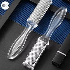 Double Sided Transparent Steel Foot Filer Pedicure & Dead Skin Remover Cosmia.pk