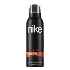 Nike On Fire 24H Eau de Toilette Deodorant Body Spray - 200ml Nike