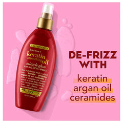 Ogx Organix Keratin Smoothing Oil Hair Spray 200ml Ogx
