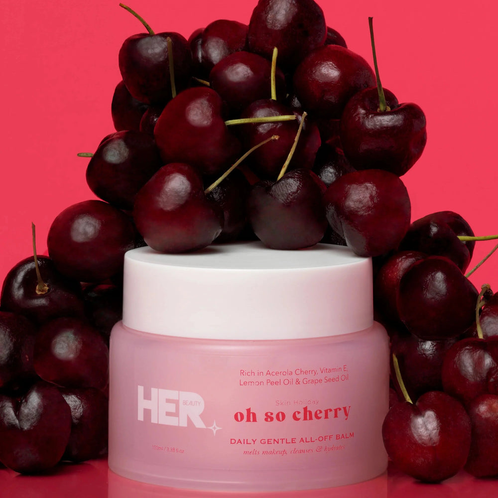 HER Beauty oh so cherry Daily Gentle ALL-OFF Balm 100g / 3.53 oz HER Beauty