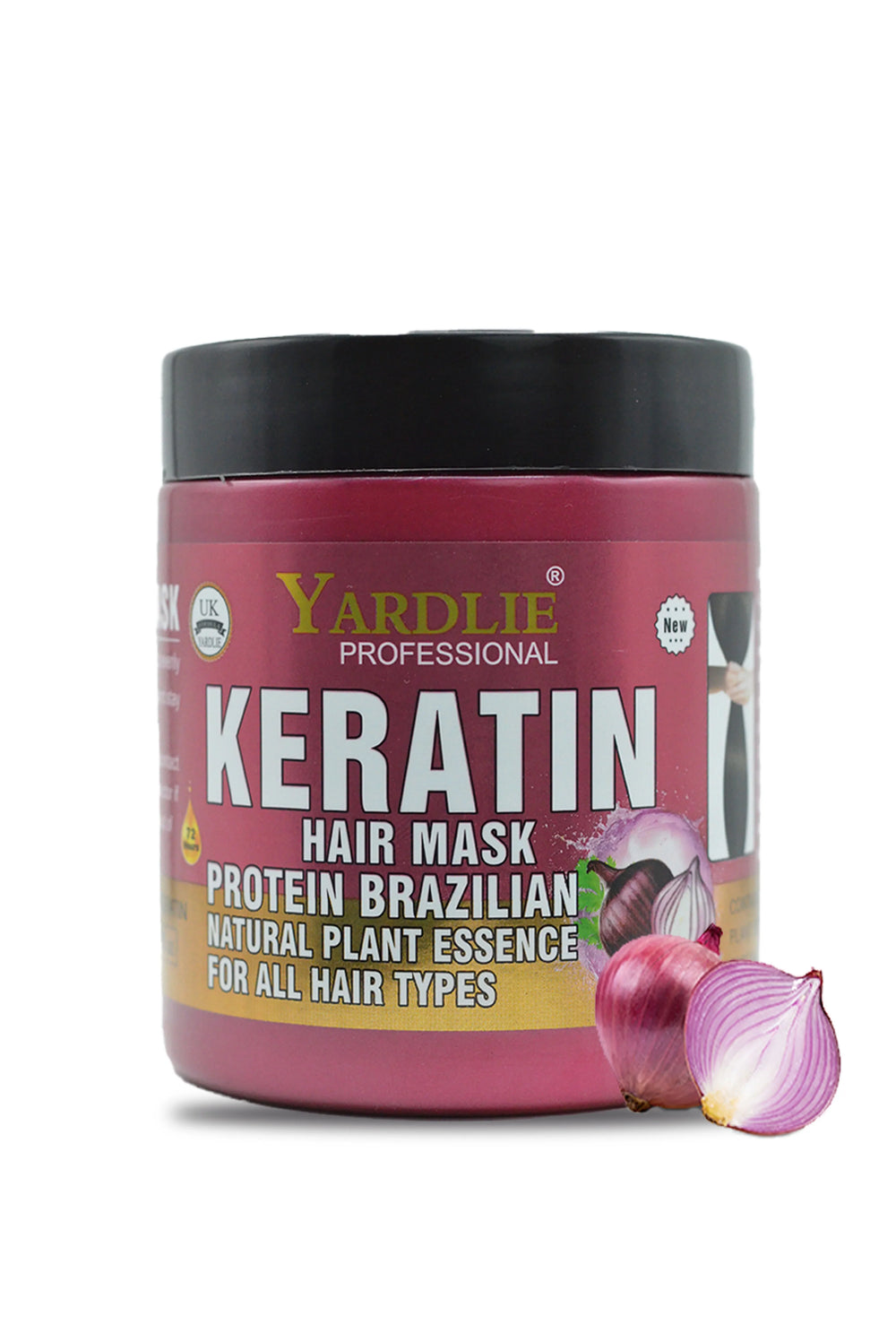 Yardlie Professional Onion Keratin Hair Mask - 500ml For All Hair Yardlie
