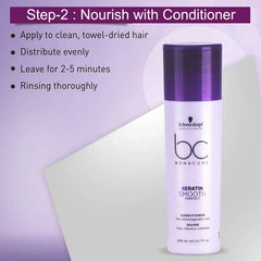 Schwarzkopf Bonacure Keratin Smooth Perfect Conditioner - 200ml Schwarzkopf