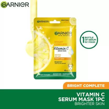 Garnier Skin Active Bright Vitamin C Complete Face Mask - 28g Garnier