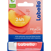 Labello Peach Shine Lip Balm – 4.8g Labello