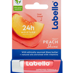 Labello Peach Shine Lip Balm – 4.8g Labello