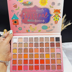 Yachan Beauty Festival Hello Spring Eyeshadow Palette (54 Colors) Yachan Beauty