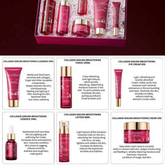 Gegemoon Collagen Sakura Facial Kit - 6Pcs Gegemoon