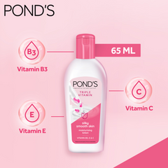 Ponds Moisturizing Lotion Triple Vitamin 100ml Ponds