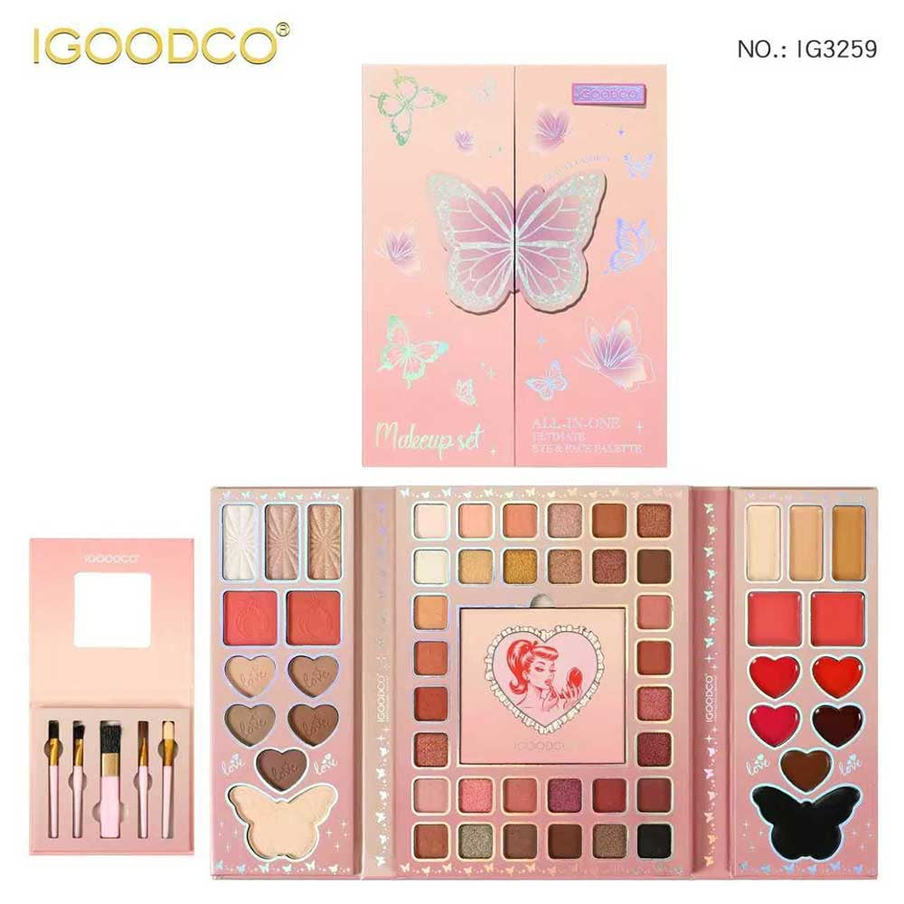 Igoodco All In One Ultimate Eye & Face Palette Natural Nude Igoodco