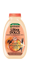 Garnier Ultra Dolce Vanilla Milk and Papaya Pulp 2in1 Shampoo - 300ml Garnier