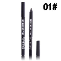 Miss Rose Waterproof Make Up Eye Liner Pencil - Black Miss Rose