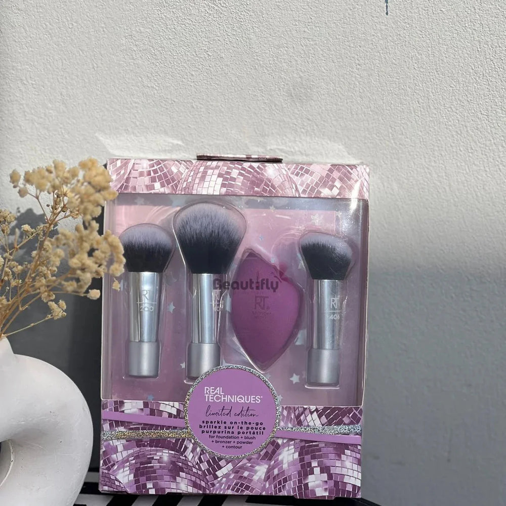 Real Techniques – Sparkles On The Go Limited Edition Brush Set Real Technique