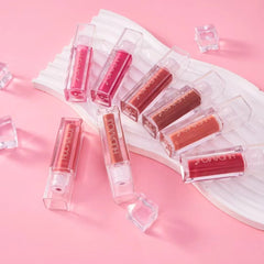 Hudamoji Glossy shiny Lip Gloss Huda Moji