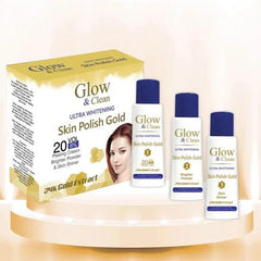Glow & Clean Ultra Whitening Skin Polish (Gold) Glow & Clean
