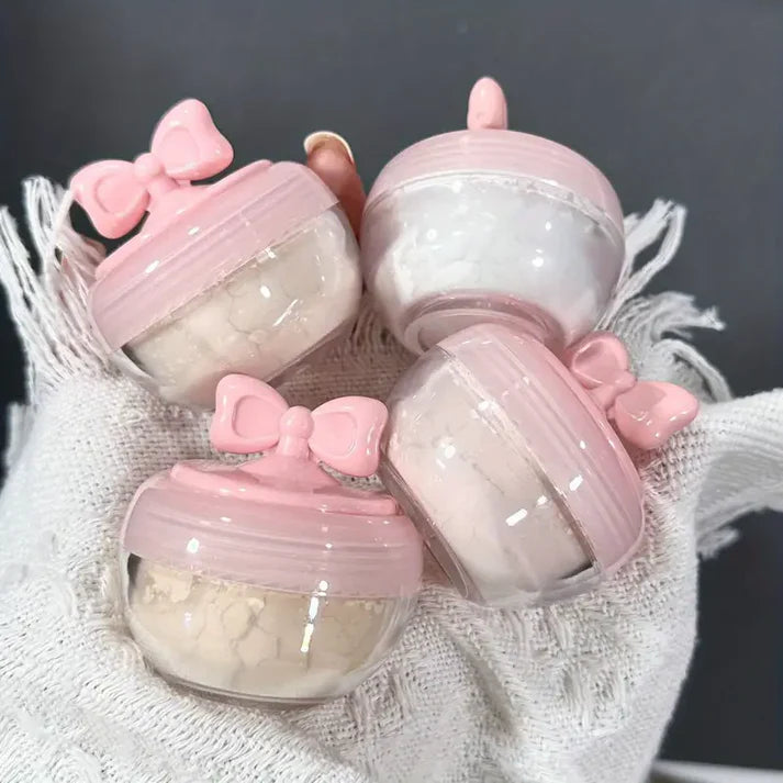 Hudamoji Bow Loose Face Powder Hudamoji