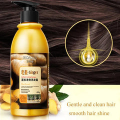 Bioaqua Plant Extract Fluffy and Refreshing Ginger Shampoo - 400g Bioaqua