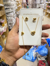 Stainless Steel Heart Combo Set Cosmia.pk