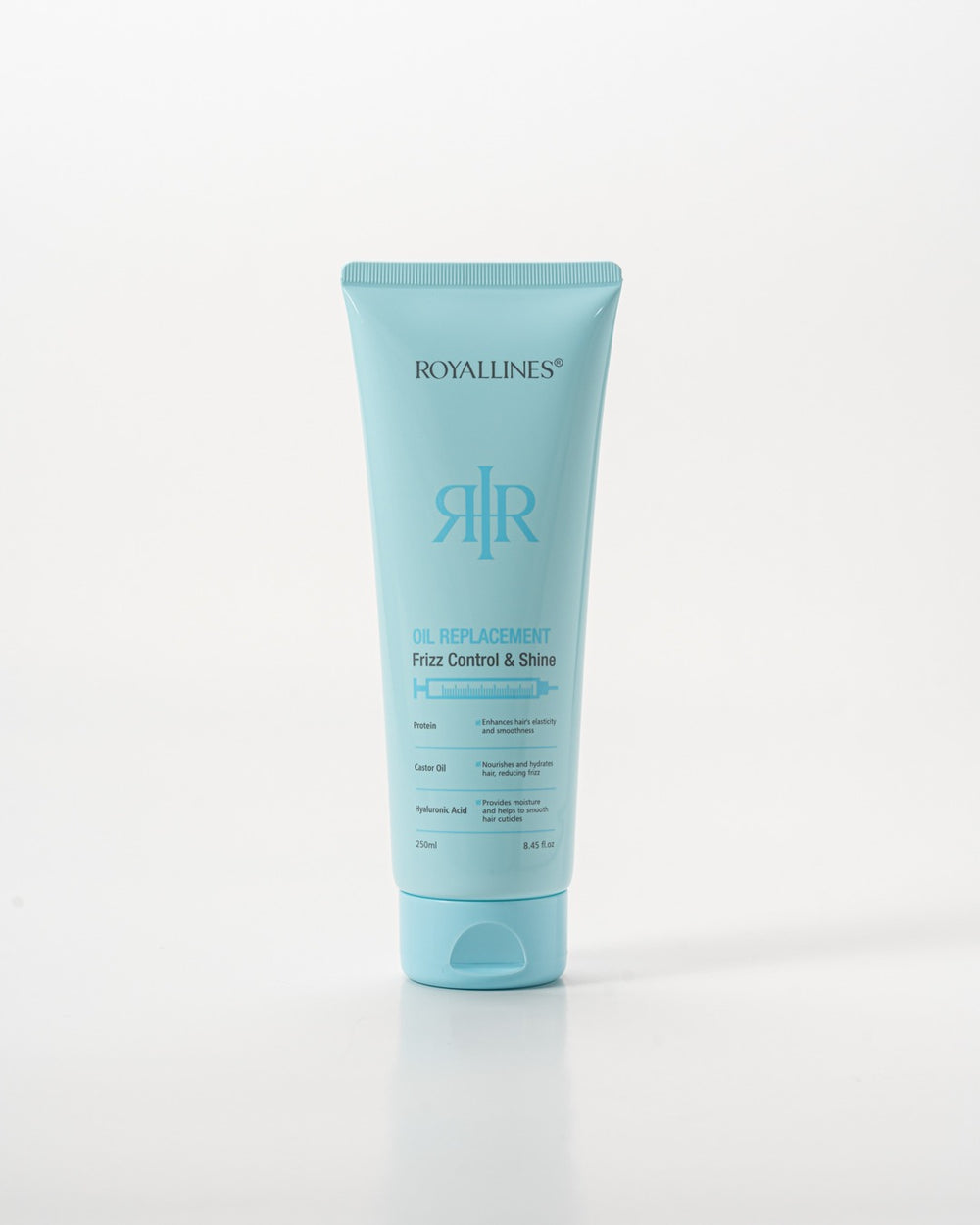 ROYALLINES Protein & Castor Oil Frizz Control & Shine Oil Replacement (250ml) ROYALLINES