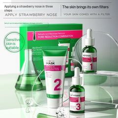 WHSA Salicylic Acid Blackhead Removal Pore Reduction Combination Skin Care Set WHSA