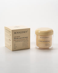 ROYALLINES Ginger & Biotin Anti-Hair Loss & Oil Control Hair Mask (450ml) ROYALLINES