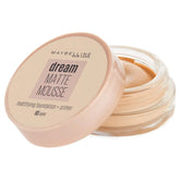 Maybelline Foundation + Primer Dream Matte Mousse - 18ml (ORIGINAL) Maybelline