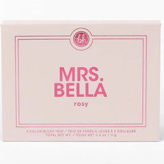 Bh Comsetics Mrs. Bella Rosy Blush Palette - 3 Colors BH Cosmetics