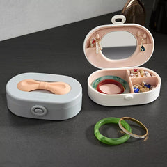Multipurpose Storage Box For Cosmetic & Jewellery Plastic Body With Silicon Case Cosmia