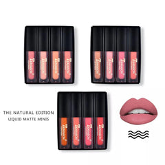 4pcs/set Teayason Waterproof Matte Liquid Lipstick Teayason