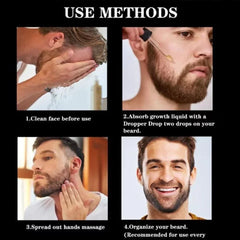 Natural Beard Growth Anti Hair Loss Beard Oil - 60ml Cosmia.pk