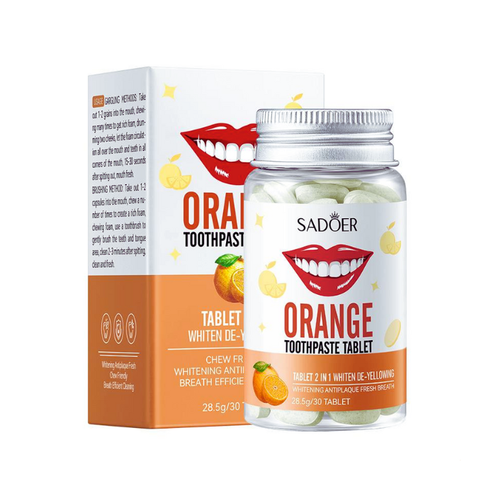 Sadoer 2 in 1 Solid Toothpaste Tablets 28.5g Sadoer