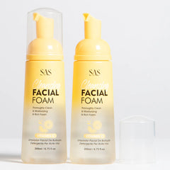 SAS Vitamin C Cleansing Facial Foam – 200ml SAS