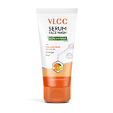 VLCC Acne Defense Serum Face Wash with Salicylic Acid Serum & Orange Peel - 150ml VLCC
