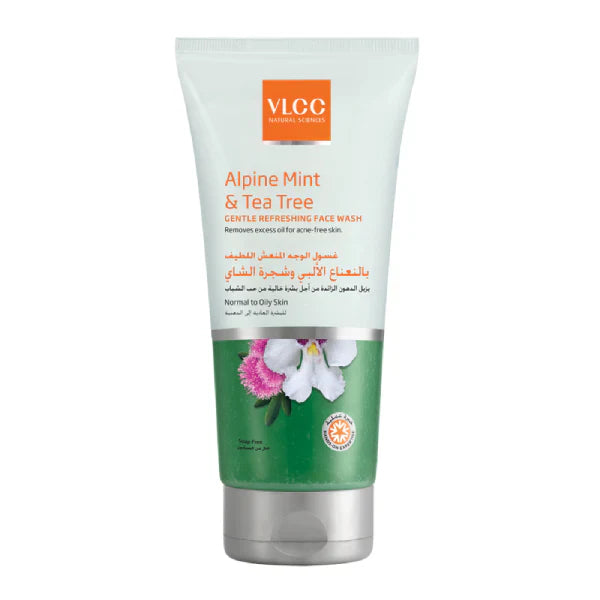 VLCC Alpine Mint & Tea Gentle Refreshing Face Wash - 150ml VLCC