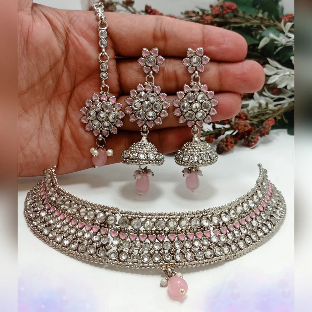 Kundan choker necklace set Cosmia