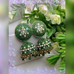 Antique Rajkot Jhumki Cosmia